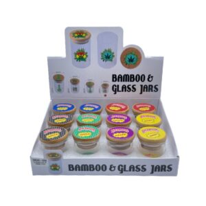 BACKWOODS GLASS JAR (RGO0002) 12PACK