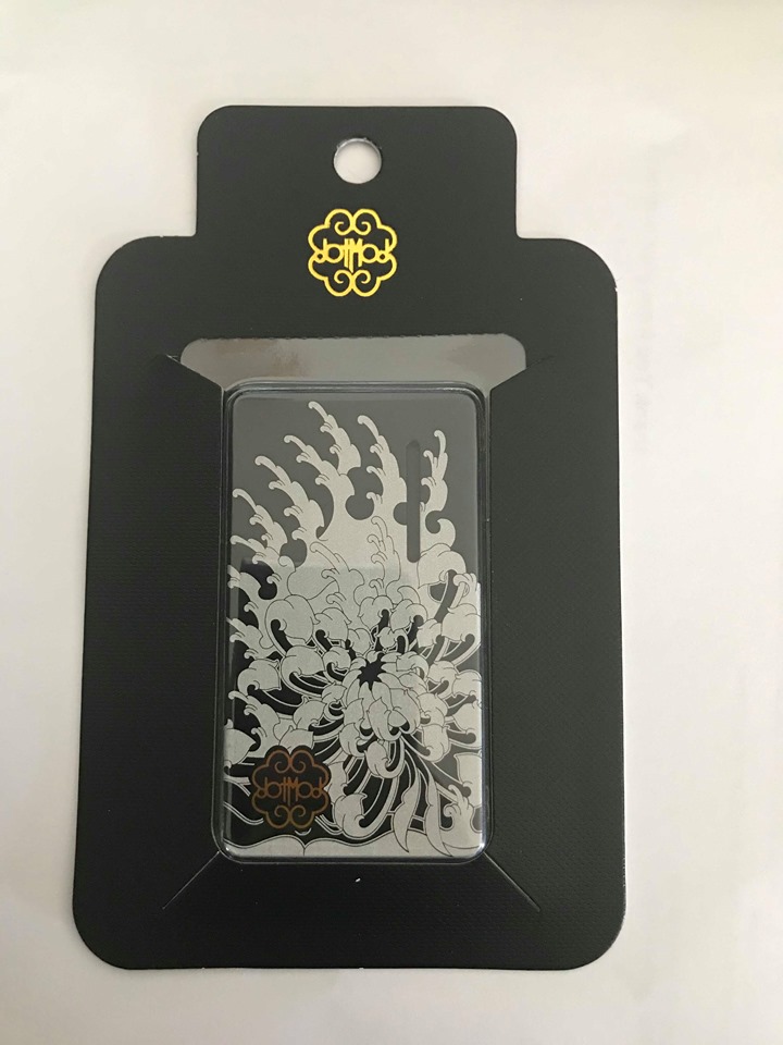 DOTMOD DOT AIO DOORS CHRYSANTHEMUM FLOWER BLACK