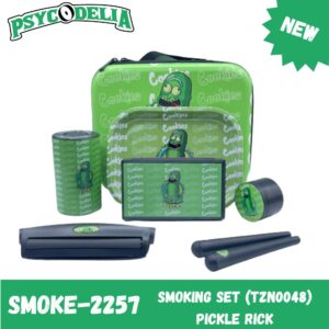 SMOKING SET (TZN0048) PICKLE RICK