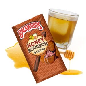BACKWOODS BOX w/8 (5 Pack) HONEY BOURBON