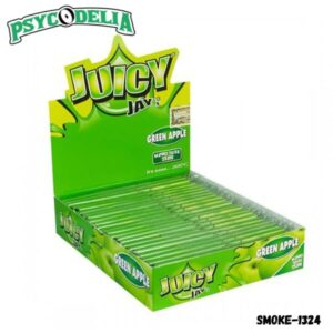 JUICY JAYS ROLLING PAPPER 24/Pack KS GREEN APPLE