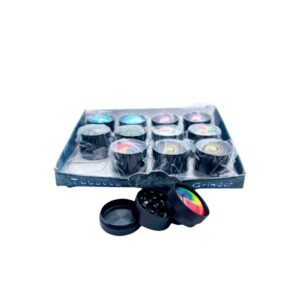 GRINDER Zinc 30mm-3mixed design 12 pcs display (JL-J0004)