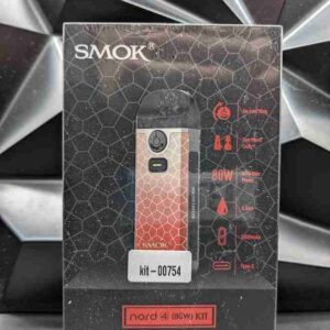 SMOK NORD 4 80W KIT RED GREY ARMOR