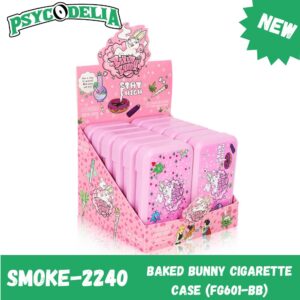 BAKED BUNNY CIGARETTE CASE BOX w/12 (FG601-BB)
