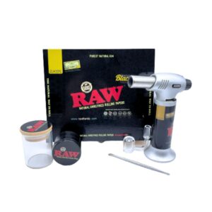 RAW BLACK LIGHTER TORCH - WOOD KIT