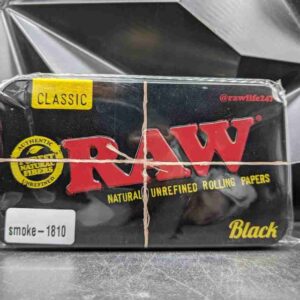 RAW BLACK METAL TIN CASE