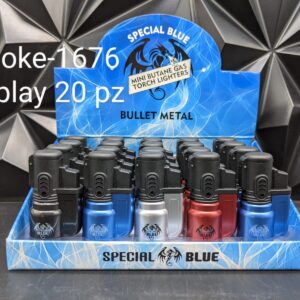 SPECIAL BLUE BULLET METAL TORCH 20PK - LT105M