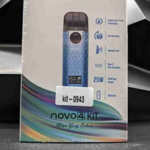 SMOK NOVO 4 BLUE GREY COBRA