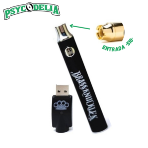 BRASS KNUCKLES BATTERY - GUN BLACK