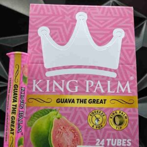 KING PALM SINGLE ROLL GUAVA THE GREAT 24PACK