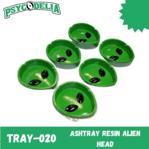 ASHTRAY RESIN ALIEN HEAD