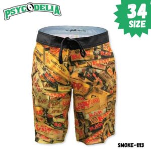 RAWLIFE BRAZIL BOARD SHORTS SIZE 34