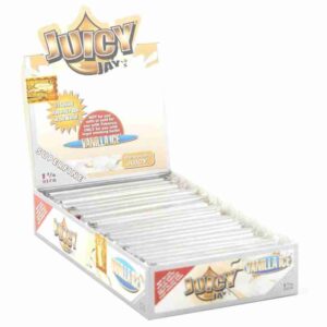 JUICY JAYS ROLLING PAPPER 24/Pack 1 1/4 VANILLA ICE