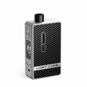 LOST VAPE GEMINI HYBRID KIT GUNMETAL/CARBON FIBER