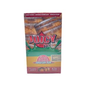 JUICY JAYS ROLLING PAPPER 24/Pack 1 1/4 JAMAICAN RUM