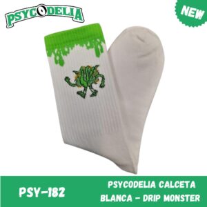 PSYCODELIA CALCETA BLANCA - DRIP MONSTER