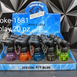 SPECIAL BLUE MINI CLEAR TORCH 20PK - LT118M