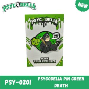 PSYCODELIA PIN GREEN DEATH