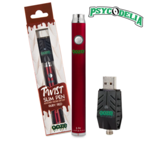 OOZE BATTERY TWIST SLIM PEN - RED