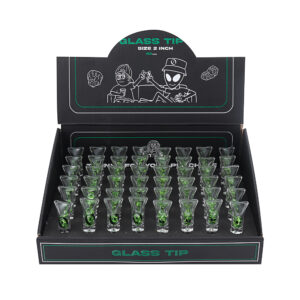 PSYCODELIA GLASS TIP DISPLAY 48 PCS