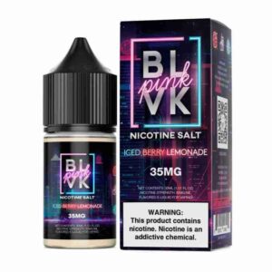 BLVK SALT PINK 30ML STRAWBERRY LEMONADE ICE 50MG