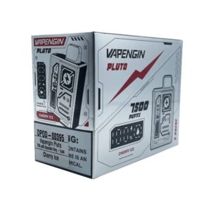 Vapengin Pluto 7500 puffs Disposable 50mg - 5pack - Cherry Ice