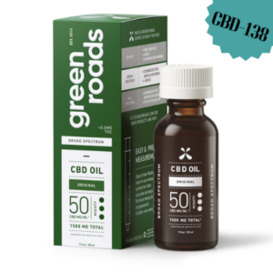 GREEN ROADS - 4/Pack - 1500mg - Full Spectrum CBD Oil