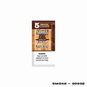 SHOW BK CIGAR NATURAL 5PACK