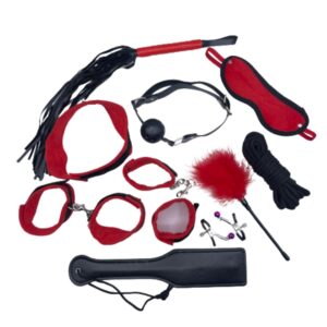 SEX TOYS SET DE MUÑEQUERAS CON LATIGO (20-23)