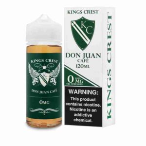 KINGS CREST 120ML DON JUAN CAFÉ 0MG