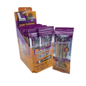 LEGAL LEAN CONE WRAPS 3 PACK KING SIZE NATURAL