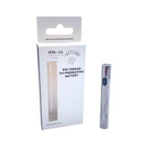 DAZZLEAF VV 510 PREHEAT BATTERY GUNMETAL