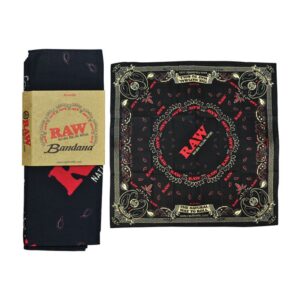 RAW BLACK BANDANA