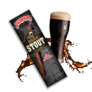 BACKWOODS BOX w/12 SINGLE - DARK STOUT