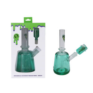PSYCODELIA GLYCERIN FREEZE BONG - TEAL