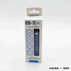 DAZZLEAF SQUARii Bottom Twist 400mAh VV 510 Thread Battery - Navy