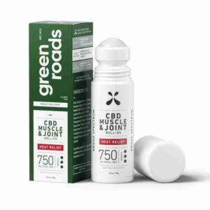 GREEN ROADS - 4/Pack - 750mg - Heat Relief CBD Roll-On