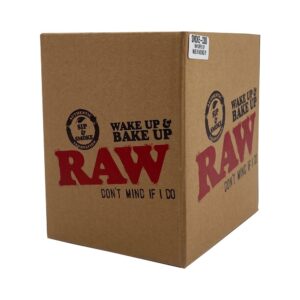 RAW COFFEE CUP WAKE UP AND BAKE UP