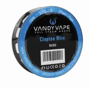 VANDY VAPE WIRE NI 80 CLAPTON 26GA+35GA (CABLE)