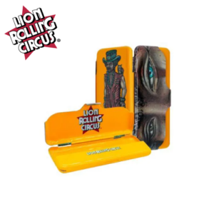 LION ROLLING CIRCUS TIN ROLLING PAPER NARANJA MR. TRAMPOLINE