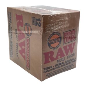RAW  CONE WRAPS W/TERP ROCKET BOOST SUNDAE DRIVER  -12/Display