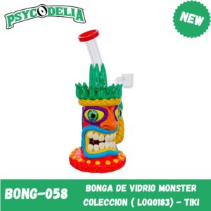 BONGA DE VIDRIO MONSTER COLECCION ( LOQ0183) - TIKI
