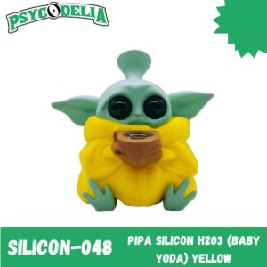 PIPA SILICON H203 (BABY YODA) YELLOW