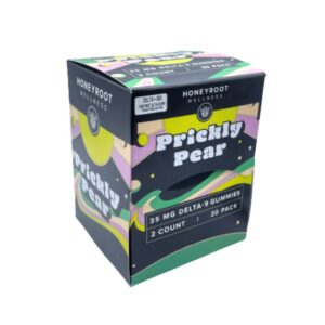 HONEYROOT DELTA9 GUMMY (20pack) Prickly pear 35mg