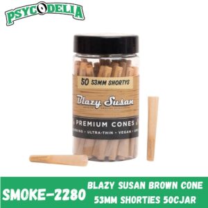 BLAZY SUSAN BROWN CONE (SIZE 53MM) 50/PACK