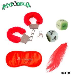 SEX TOYS SET DE ESPOSAS CON DADOS WJ2220-15