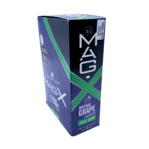 MAGX HEMP WRAP 4 X PK 25/CAJA INTENSE GRAPE