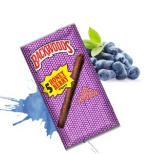 BACKWOODS BOX w/8 (5 Pack) HONEY BERRY