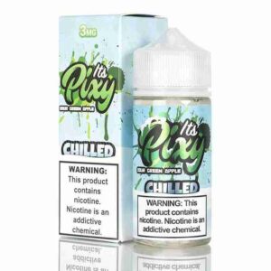 SHIJIN VAPOR ITS PIXY CHILLED 100ML SOUR GREEN APPLE 3MG