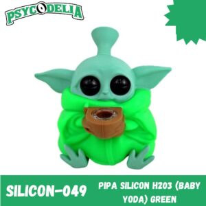 PIPA SILICON H203 (BABY YODA) GREEN